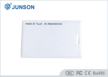 125kHz Thick Custom ID Cards For Access Control Keypad , 125Khz Frequency