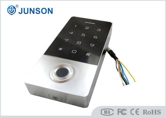 Robust Waterproof RFID Keypad Reader with Biometric Fingerprint Recognition - 24VDC